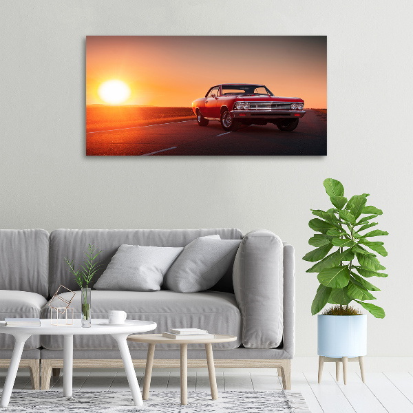 Bild auf leinwand Rotes Auto