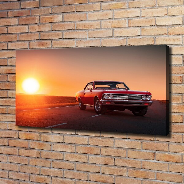 Bild auf leinwand Rotes Auto
