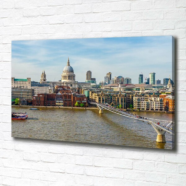 Wandbild Themse London