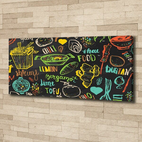 Bild auf leinwand Thailändisches Essen