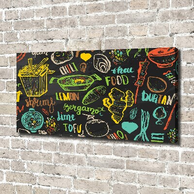 Bild auf leinwand Thailändisches Essen