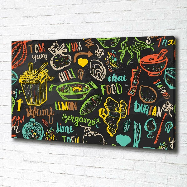 Bild auf leinwand Thailändisches Essen