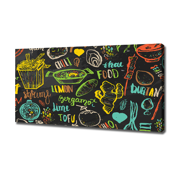 Bild auf leinwand Thailändisches Essen