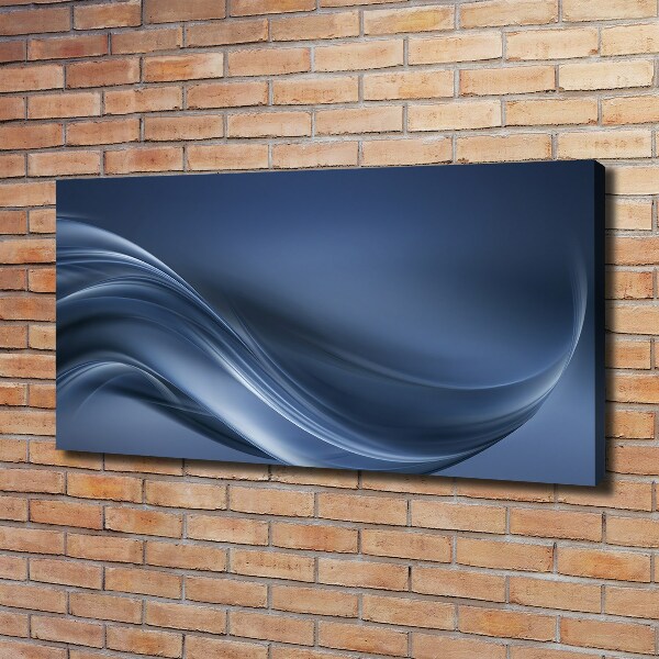 Wandbild Graue Welle