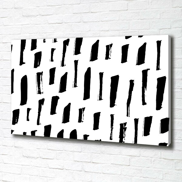 Fotobild Schwarze und weiße Flecken