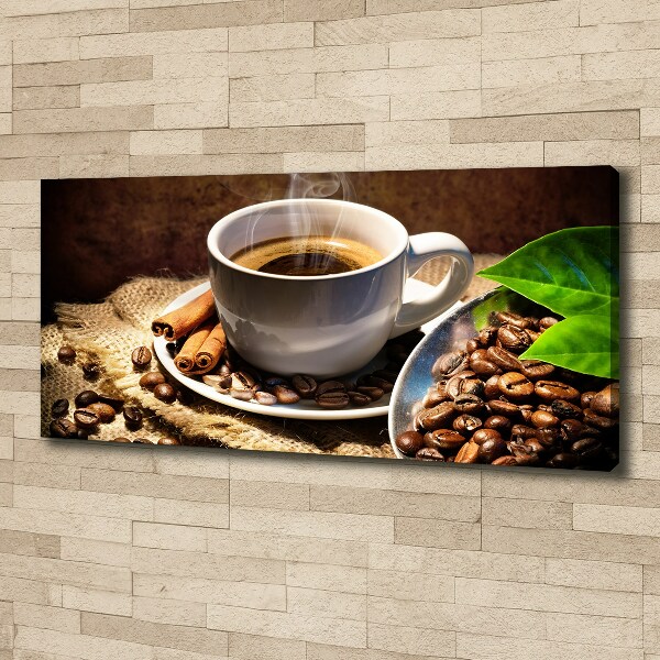 Bild auf leinwand Eine Tasse Kaffee