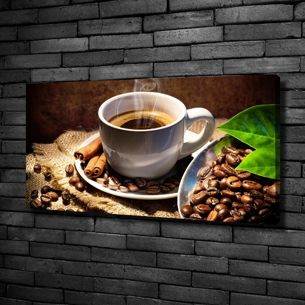 Bild auf leinwand Eine Tasse Kaffee
