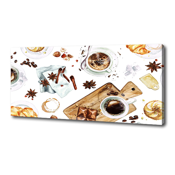 Wandbild Morgenkaffee