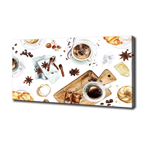 Wandbild Morgenkaffee