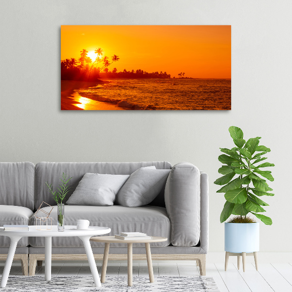 Fotobild Sunset Beach