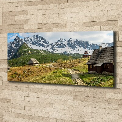 Wandbild Weiden im Tatra-Gebirge