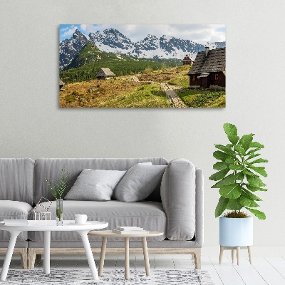 Wandbild Weiden im Tatra-Gebirge