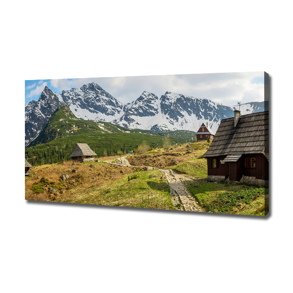 Wandbild Weiden im Tatra-Gebirge
