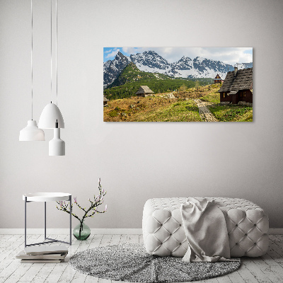 Wandbild Weiden im Tatra-Gebirge