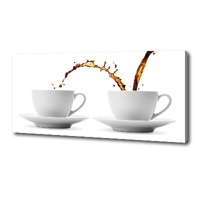 Wandbild Kaffee eingeschenkt