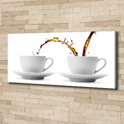 Wandbild Kaffee eingeschenkt