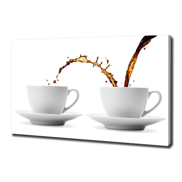 Wandbild Kaffee eingeschenkt