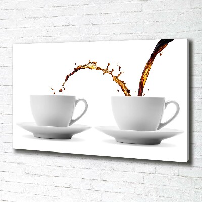 Wandbild Kaffee eingeschenkt