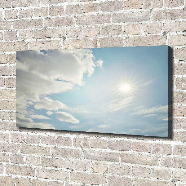 Bild auf leinwand Wolken am Himmel