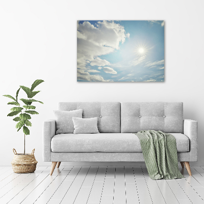 Bild auf leinwand Wolken am Himmel