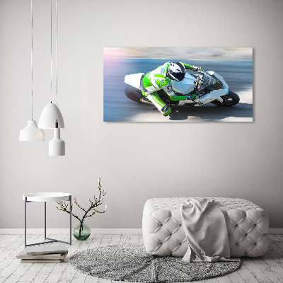 Bild auf leinwand Motorradrennen