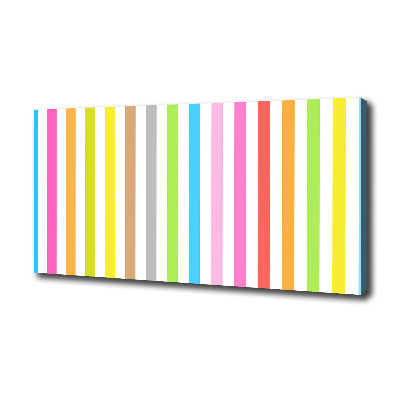 Bild auf leinwand Bunte Streifen
