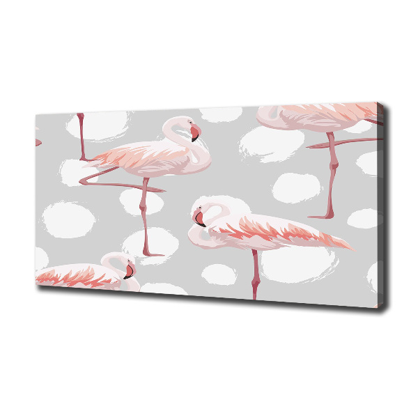 Wandbild Flamingos