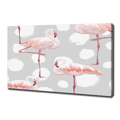 Wandbild Flamingos