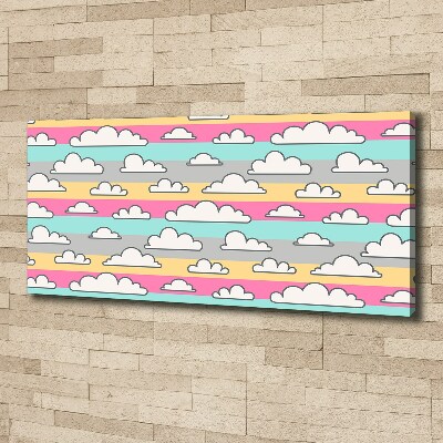 Wandbild Wolken