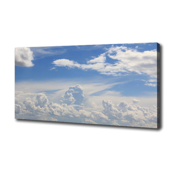 Bild auf leinwand Wolken am Himmel