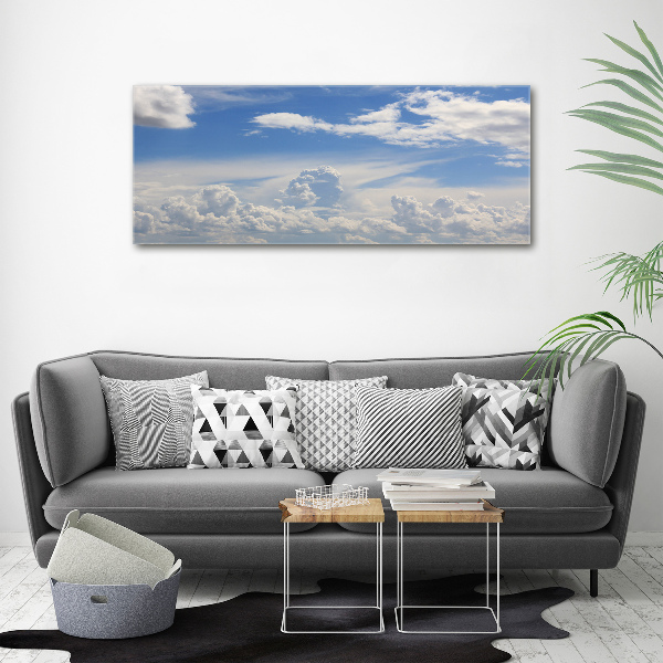 Bild auf leinwand Wolken am Himmel