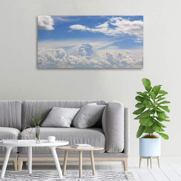 Bild auf leinwand Wolken am Himmel