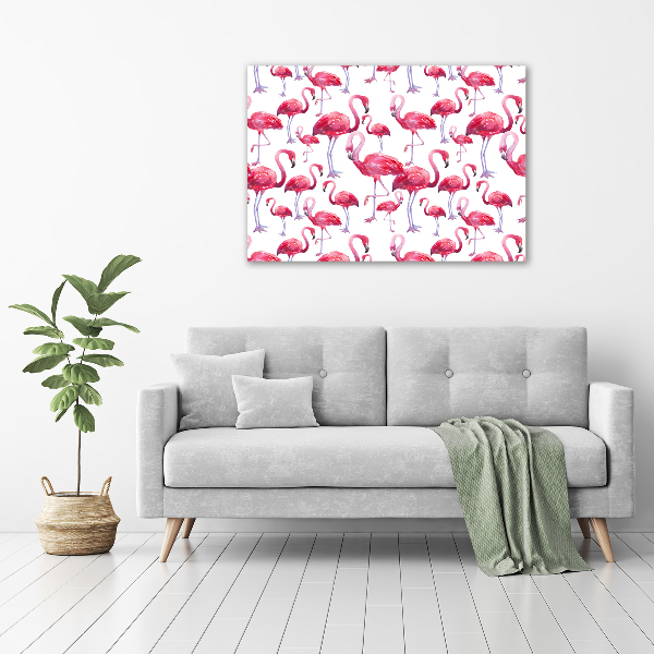 Bild auf leinwand Flamingos