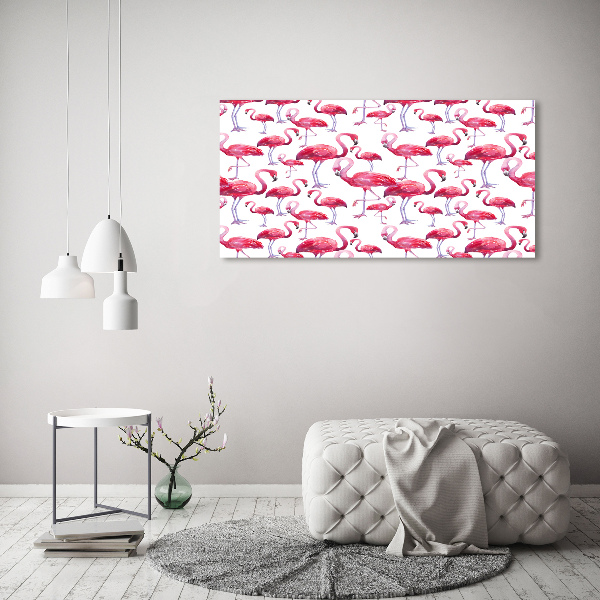 Bild auf leinwand Flamingos