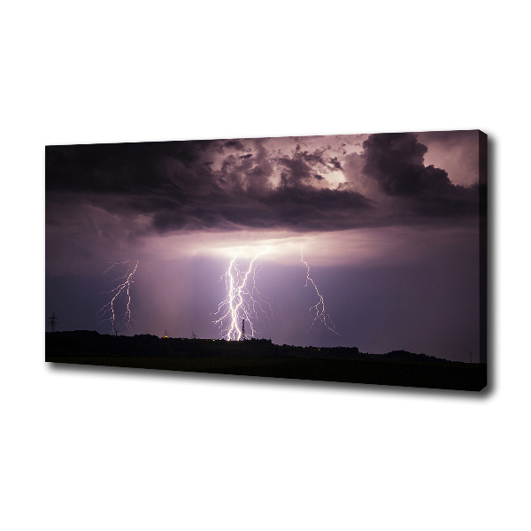 Wandbild Gewitter