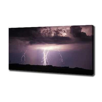 Wandbild Gewitter