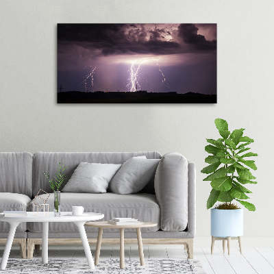 Wandbild Gewitter