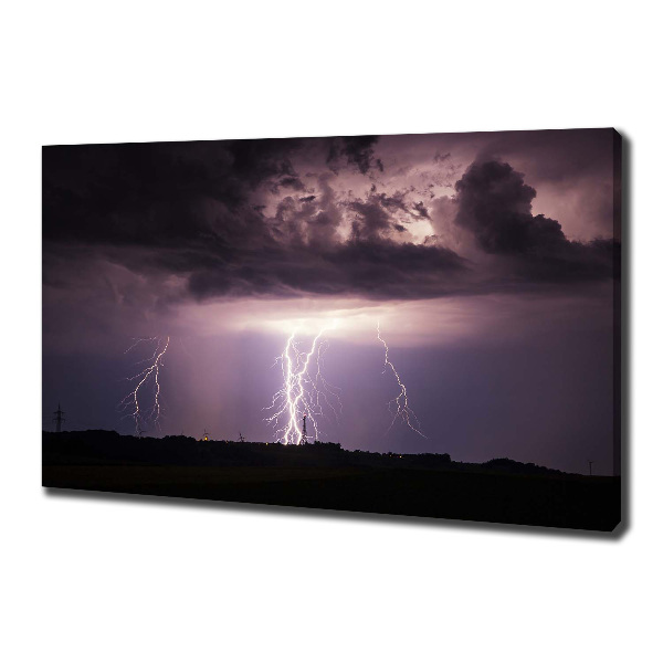 Wandbild Gewitter