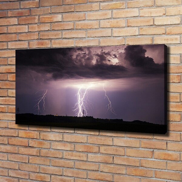 Wandbild Gewitter