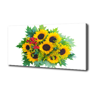 Fotobild Ein Strauß Sonnenblumen