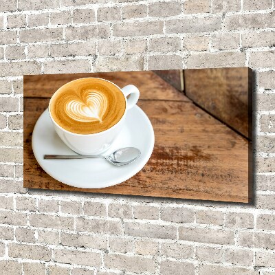 Bild auf leinwand Kaffee in einer Tasse