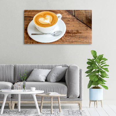 Bild auf leinwand Kaffee in einer Tasse