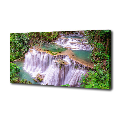 Bild auf leinwand Thailand Wasserfall