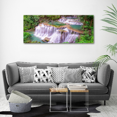 Bild auf leinwand Thailand Wasserfall
