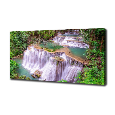 Bild auf leinwand Thailand Wasserfall