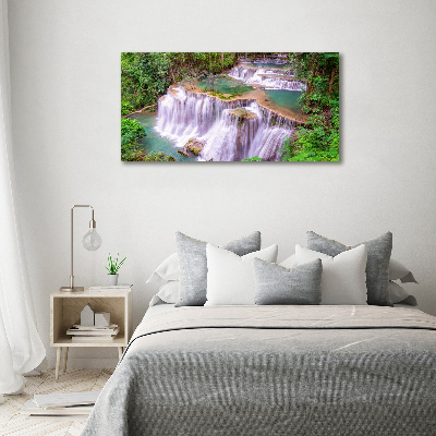 Bild auf leinwand Thailand Wasserfall