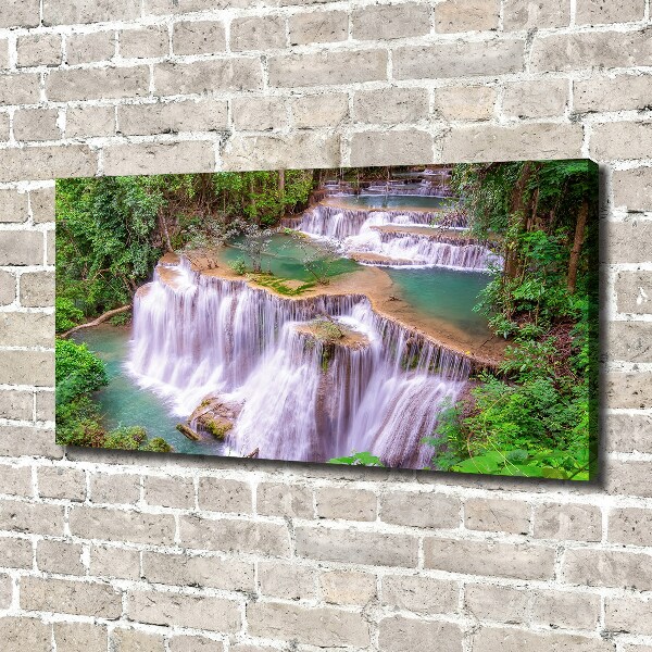 Bild auf leinwand Thailand Wasserfall