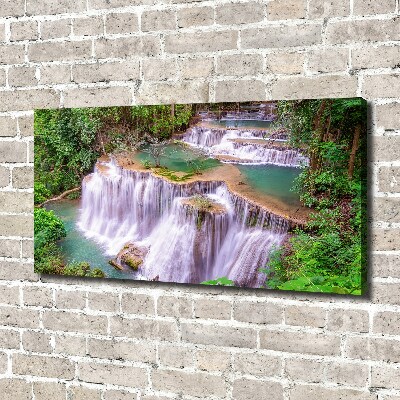 Bild auf leinwand Thailand Wasserfall