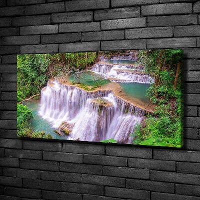 Bild auf leinwand Thailand Wasserfall