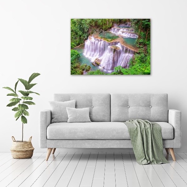 Bild auf leinwand Thailand Wasserfall